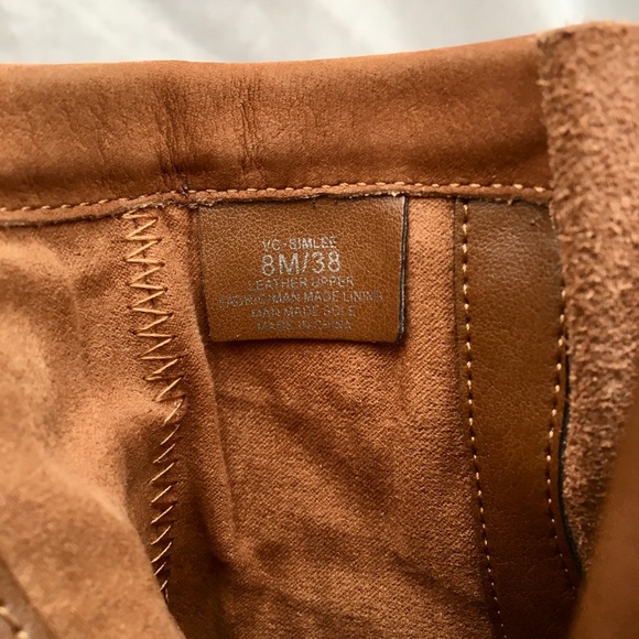 Vince Camuto whiskey brown boots size 8 -38 - Picture 4 of 9